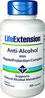 Life Extension Anti-Alcohol with HepatoProtection Complex, 60 Capsules