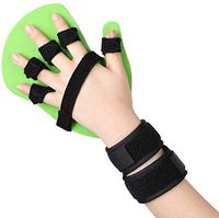 WLDQ Finger Splint Fingerboard,Finger Training Device for Stroke/Hemiplegia/Traumatic Brain Injury,Stroke Rehab Equipment (Color : Left, Size : M)