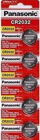 5PCS CR2032 3v Lithium Coin Button Battery For Panasonic