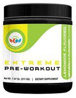 PF Earth & Pure Pure Pre-Workout Powder Energy Supplement for Men & Women Performance Enhancers Lemonade Flavor 6.67oz