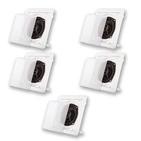 Acoustic Audio S191 in Ceiling/in Wall 5 Speaker Set 2 Way Home 1000 Watt S191-5S