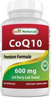 Best Naturals CoQ10 600 mg 60 Capsules