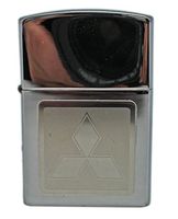 Mitsubishi Logo Stainless Steel Lighter Fluid Wick Lighter
