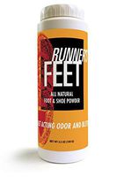 Palm Beach Naturals Runner's Feet All Natural Foot & Shoe Powder. 3.5 Ounces Anti-Bacterial Odor Eliminator. Made in USA.