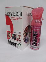 Boost Oxygen Pink Grapefruit Flavored Oxygen in a Can Medium Size 5 Liters (6 Pack)