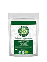 Organically Grown Senna Leaves Powder | Cassia Angustifolia | 7 Oz (200 gm) | Natural Herbal Laxative Supplement - by Soliaura Ingredients