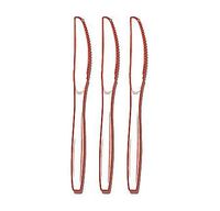 Fineline Settings Extra Heavy Cutlery Knives, Black  1200 Pieces