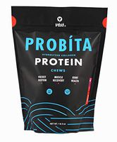 VISI Probita Hydrolyzed Collagen Protein Chews - 60 Chews - NON GMO (Lingonberry)