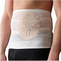 StomaSafe Classic Ostomy Support Garment, Large, 41-1/2" - 51" Hip Circumference, White (Package of 3)