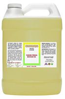 Cocojojo One Gallon Tamanu Massage Oils for Massage Therapy, Aromatherapy - Tamanu Foraha Therapeutic Massage Oil - Professional Grade Bulk Size Wholesale - Muscle Relief, Stress Relief, Pain, Couples