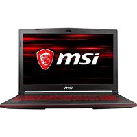 MSI GL63 8RC-068 Full HD Performance Gaming Laptop i7-8750H (6 cores) GTX 1050 4G, 16GB 128GB + 1TB, 15.6"