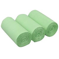 Cand 100% Compostable Bags 2.6 Gallon, Green Compost Bags, 105 Counts