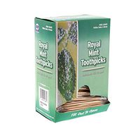 2 Pack - Royal Mint Individual Cello Wrapped Toothpicks, 2000 Total
