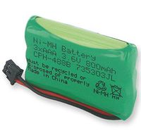 Empire CPH-488B Cordless Phone Battery 3.6 Volt, Ni-MH 800mAh - Replacement For UNIDEN BT-446
