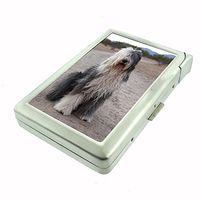 Dog old english sheepdog 01 Cigarette Case w Built In Lighter