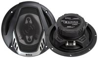 BOSS Audio Systems NX654 Car Speakers - 400 Watts Of Power Per Pair, 200 Watts Each, 6.5 Inch , Full Range, 4 Way, Sold in Pairs, Easy Mounting