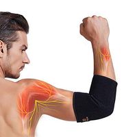 Elbow Brace , Reversible Neoprene Immobilizer Stabilizer Support for Joint, Arthritis Pain Relief, Tendonitis, Sports Injury Recovery