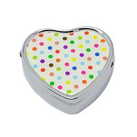 Pill Box for Pocket or Purse/Multifunction Small Jewel Box Case F