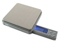 American Weigh Scales Silver Blade Series BL2-400-SIL Digital Pocket Scale, 400 by 0.1 G