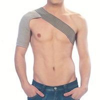 LANGYINH Shoulder Brace for Women and Men,Rotator Cuff Support,Provides Protection, Heat and Support for Shoulder,S