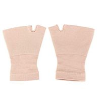 SUPVOX Compression Arthritis Gloves Fitness Gym Gloves Workout Gloves for Carpal Tunnel Computer Sports Cycling (Skin Color) Size S