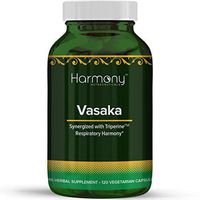 Vasaka Synergized with Triperine Ayurvedic Herbal Respiratory Care 120 Capsules