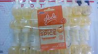 Glade 24 Plugins Pumpkin Spice Scented Oil Refills Fall Limited Edition No Box
