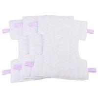 VACFIT Mop Pads Replacement for Shark Mop HV300 Series Washable Cleaning Microfiber Mop Pads for Shark Dust-away Mop Replacement Pads HV301, HV302, HV305, HV308, HV310 3 Pack