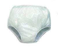 Priva Extra Protection Soft Waterproof Pull On Vinyl Under Pants, Medium, 0.85 Pound (Pack of 12)