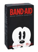 Johnson & Johnson Band Aid Assorted Sizes Mickey Mouse Adhesive Bandages, 20 CT (Pack of 6)