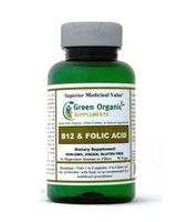 Green Organic Supplements' Vitamin B12 & Folic Acid