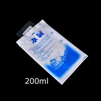 DatingDay 5 Pcs Reusable Instant Cold Gel Ice Pack for Food Cosmetic Storage Long Distance Shipping Cooling Therapy Emergency 200 ml