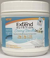 Extend Long Lasting Energy Protein Shake, whey, Low Sugar, Gluten Free, Creamy Vanilla, 15 Servings, Creamy Vanilla, 14.82 Ounce