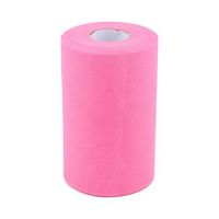 uxcell Polyester Party Wedding Dress Tutu Gift Decor DIY Craft Tulle Spool Roll 6 Inch x 100 Yards Dark Pink