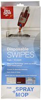 Dirt Devil Disposable Swipes Pads for Spray Mop, AD51050, 12 Pack, White