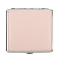 Vanki Press Button Cigarette Storage Case Box Holder (Pink)