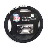 Fremont Die NFL Los Angeles Chargers Poly-Suede Steering Wheel Cover