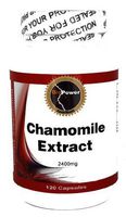 Chamomile # 120 Capsules Chamomile 2400 Mg Digestive Aid Alleviate Gas Insomnia - BioPower Nutriton