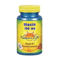 Niacin 100mg - Vegetarian Nature's Life 100 Tabs