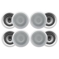 Acoustic Audio CS-IC82 in Ceiling 8" Speaker 4 Pair Pack 2400W