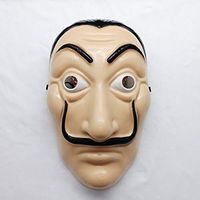 Face Mask, Full Face Mask Halloween Paper House Mask Bar Party Cosplay