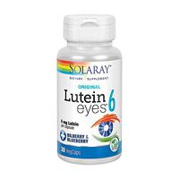 Solaray Lutein Eyes Supplement, 6 mg, 30 Count