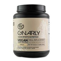 Gnarly Nutrition, Meal Replacement Vegan Protein Blend from Pea, Chia and Cranberry for Muscle Development, Vanilla, 28.2 Oz (16 Servings)