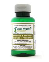 Enzymes + Pre and Pro-Biotic - Hand Made, Non-GMO Enzymes, Contains Alfalfa Barley Grass, Gluten-Free, Organic Protection Against Antibiotic Side Effects and Body Deficiency, Affordable Quality Care