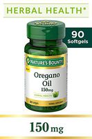 Nature's Bounty Oregano Oil, Antioxidant and Herbal Health Support*, 150mg, 90 Softgels