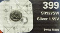 One (1) X Renata 399 Sr927W Sb-Bp Silver Oxide Watch Battery 1.55V Blister Packed
