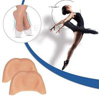 XEMZ Gel Toe Caps Covers, Ballet Dance Shoe Toe Pads, Breathable Pointe Protector, Soft Athlete Toes Support Sleeve - Calluses Blisters Metatarsal Pain Inserts, Pain Relief Absorber (Skin, Male)