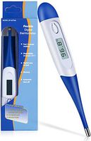 Digital Thermometer for Adults and Children Large Face LCD Fast Read - Instant Read Thermometer for Fever Detection with Quick 5 Second Read Time