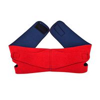 Healifty Anti Snoring Chin Strap Anti Snoring Device Adjustable Chin Strap Snore Reduction Sleep Stress Reducing (Red)