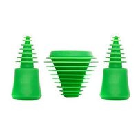 Honey Straw Universal Cleaning Plugs+Caps for Cleaning, Storage, and Odor Proofing Glass Water Pipes/Rigs and More
